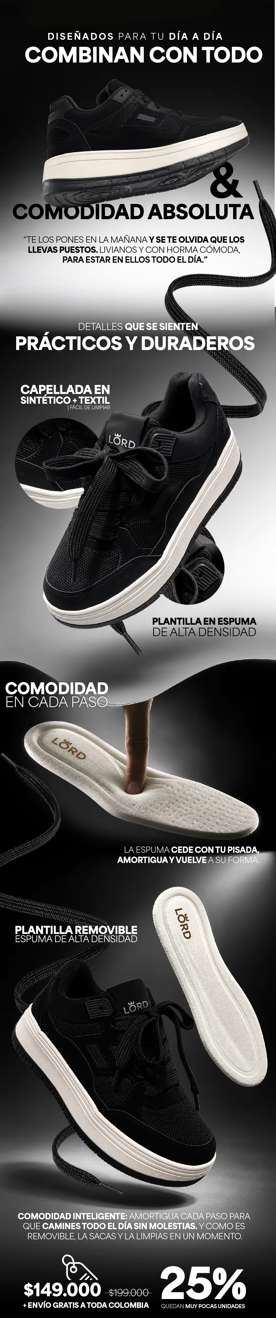 Detalles, materiales y comodidad de los Eleve