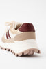 TENIS BLAZE BEIGE-VINOTINTO