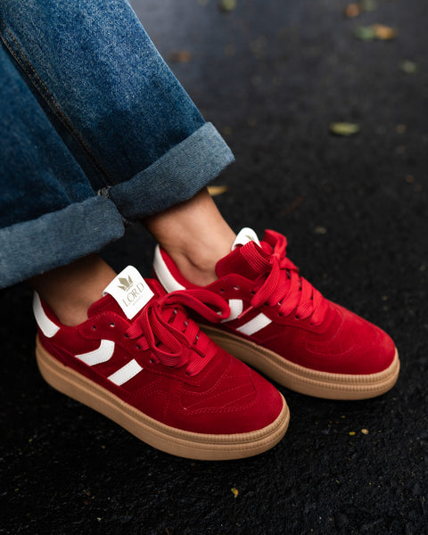 TENIS AMELIE ROJO - PROMO BLACK DAYS - 2 PARES X $199.000