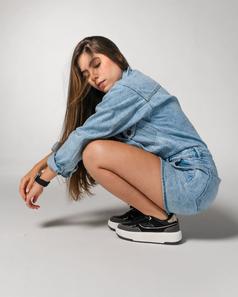 TENIS ALISSE NEGRO - PROMO BLACK DAYS - 2 PARES X $199.000