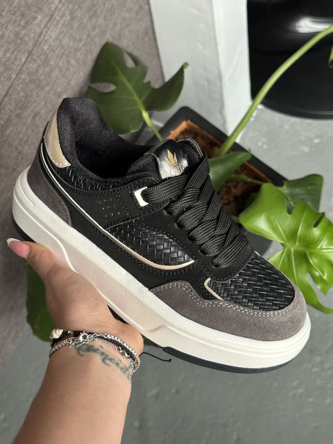 TENIS ALISSE NEGRO - PROMO BLACK DAYS - 2 PARES X $199.000